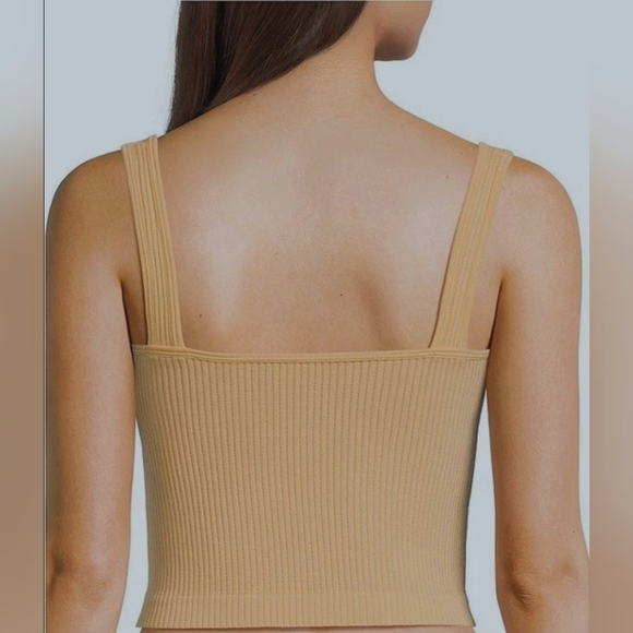 Bundle Free People Intimately Ribbed Sleeveless Brami & Front Button Red Cami XS - Picture 3 of 12